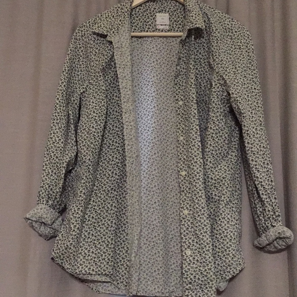 Gap vintage floral button up